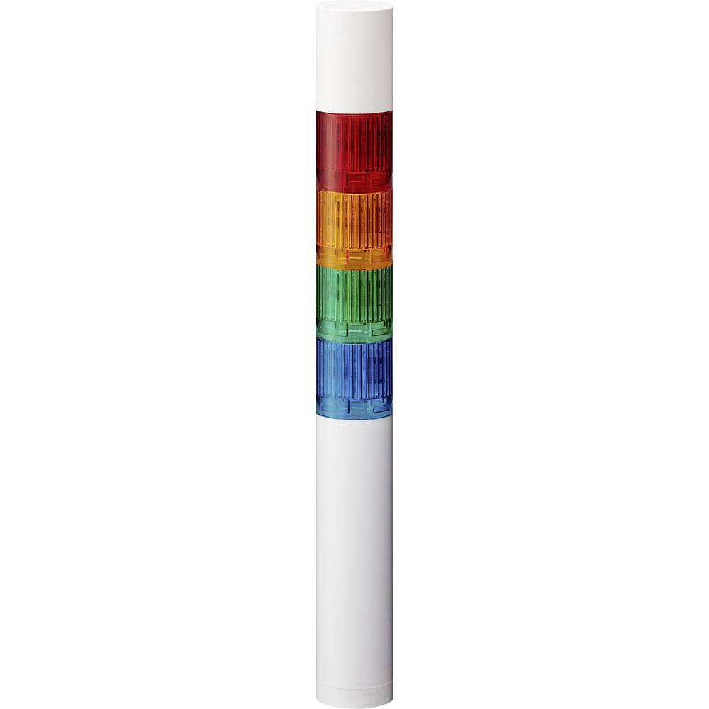 Patlite signální sloupek LR4-4M2WJBW-RYGB LED 4 barvy, červená, žlutá, zelená, modrá 1 ks