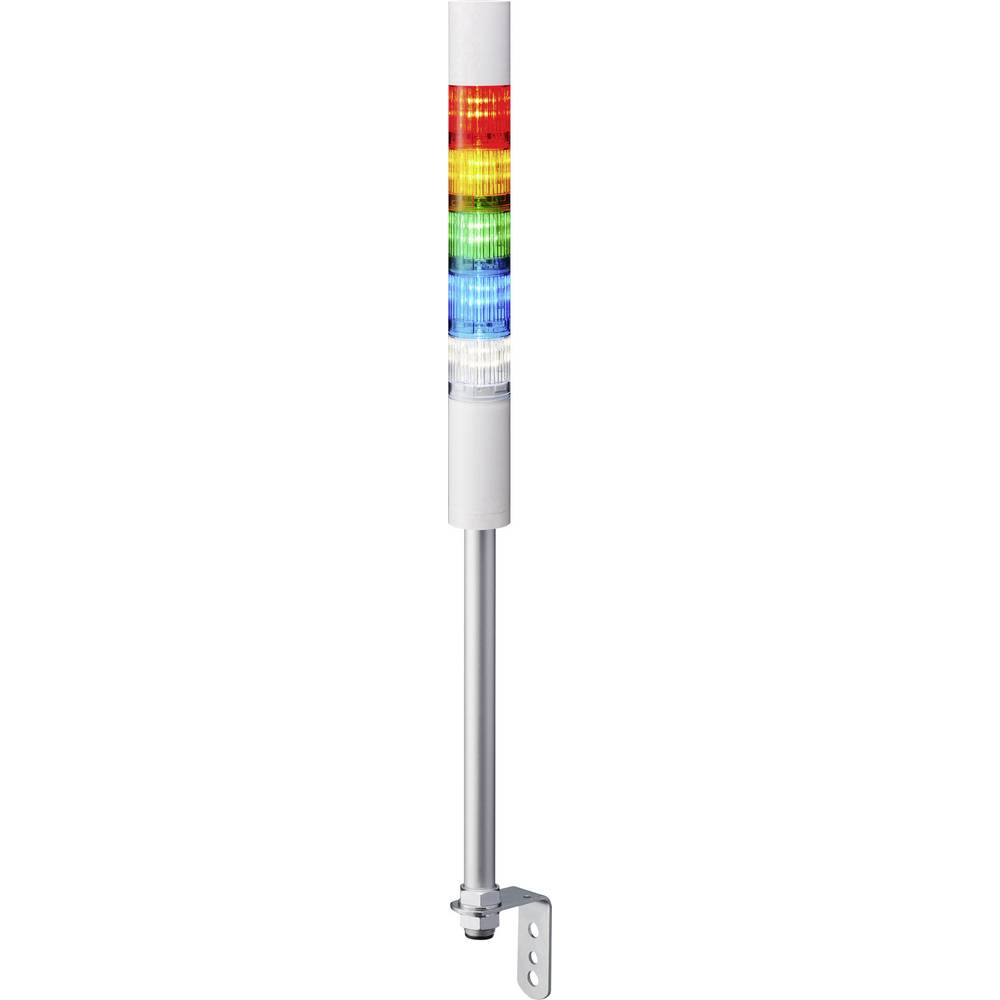 Patlite signální sloupek LR4-502LJBW-RYGBC LED 5 barev, červená, žlutá, zelená, modrá, bílá 1 ks