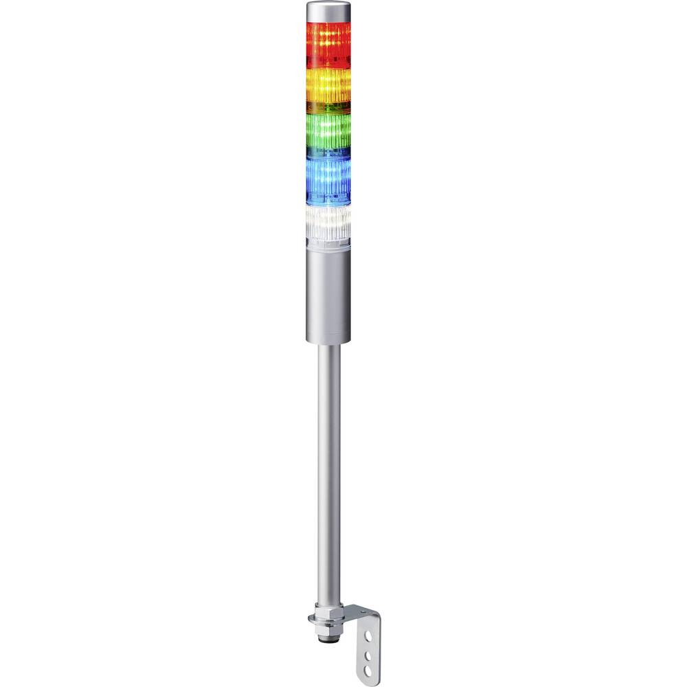 Patlite signální sloupek LR4-502LJNU-RYGBC LED 5 barev, červená, žlutá, zelená, modrá, bílá 1 ks