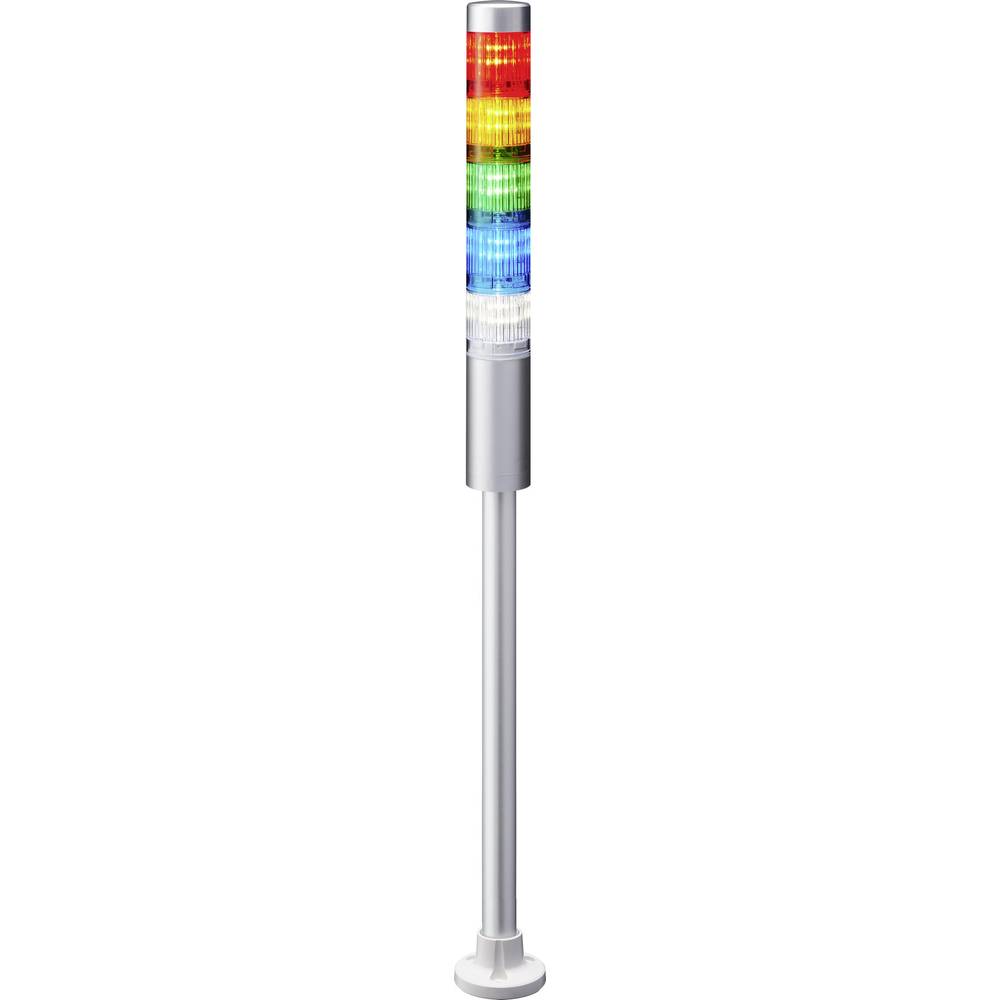 Patlite signální sloupek LR4-502PJNU-RYGBC LED 5 barev, červená, žlutá, zelená, modrá, bílá 1 ks