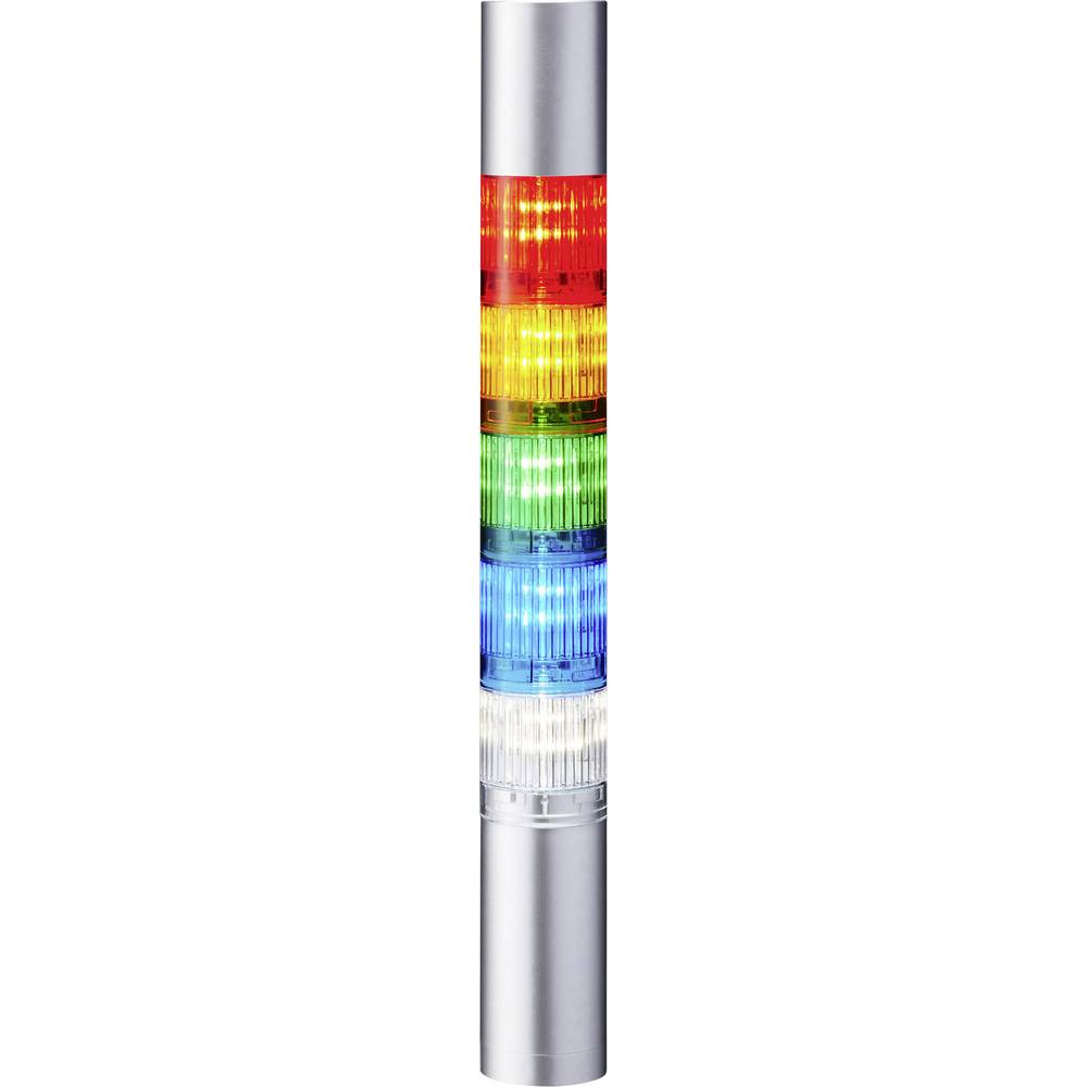 Patlite signální sloupek LR4-502WJBU-RYGBC LED 5 barev, červená, žlutá, zelená, modrá, bílá 1 ks