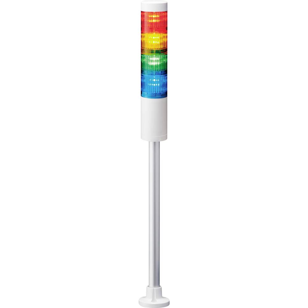 Patlite signální sloupek LR5-401PJNW-RYGB LED 4 barvy, červená, žlutá, zelená, modrá 1 ks