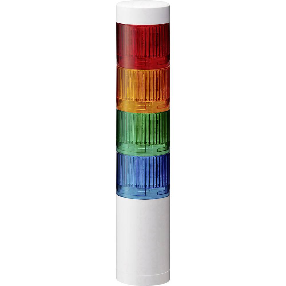 Patlite signální sloupek LR5-402WJNW-RYGB LED 4 barvy, červená, žlutá, zelená, modrá 1 ks