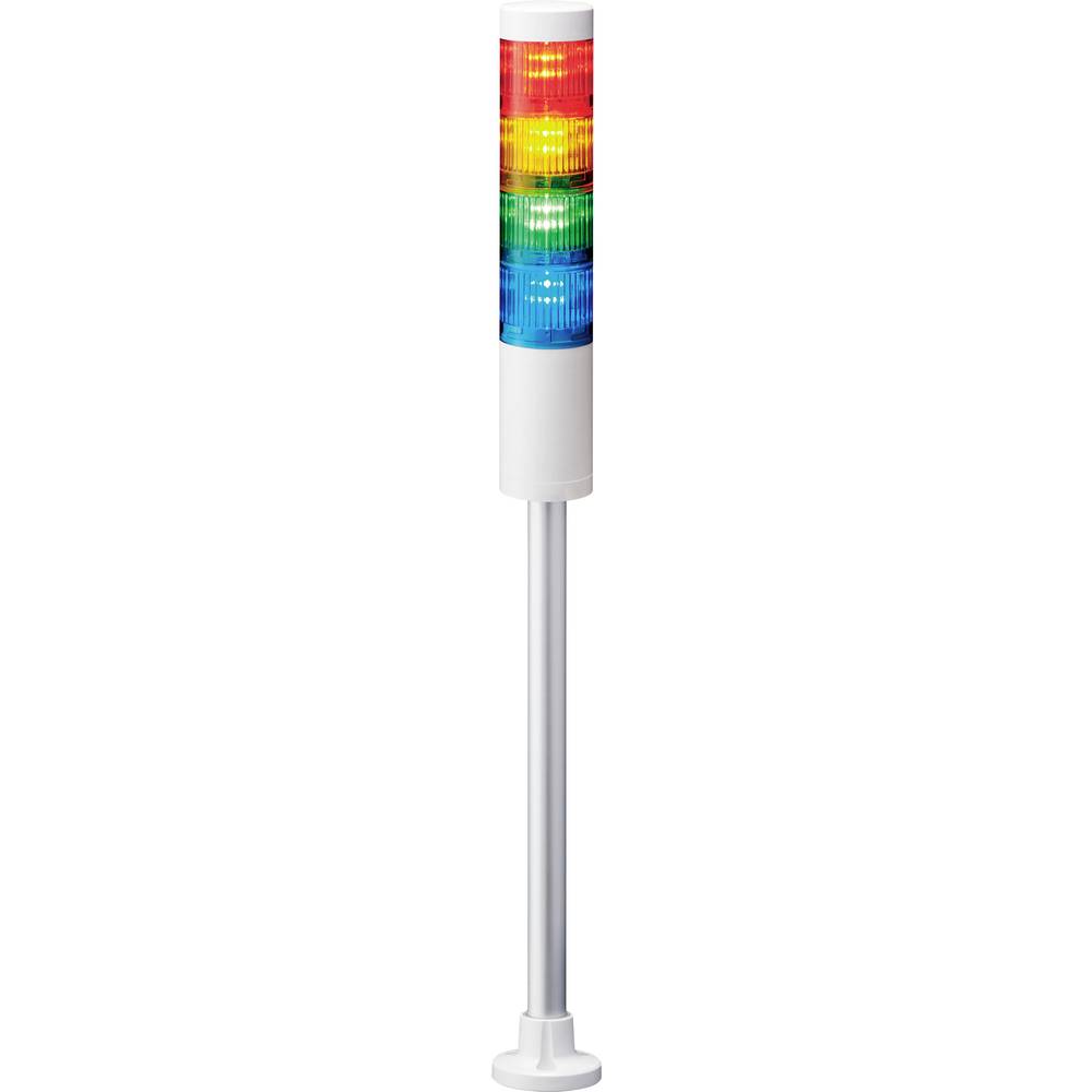 Patlite signální sloupek LR5-402PJNW-RYGB LED 4 barvy, červená, žlutá, zelená, modrá 1 ks