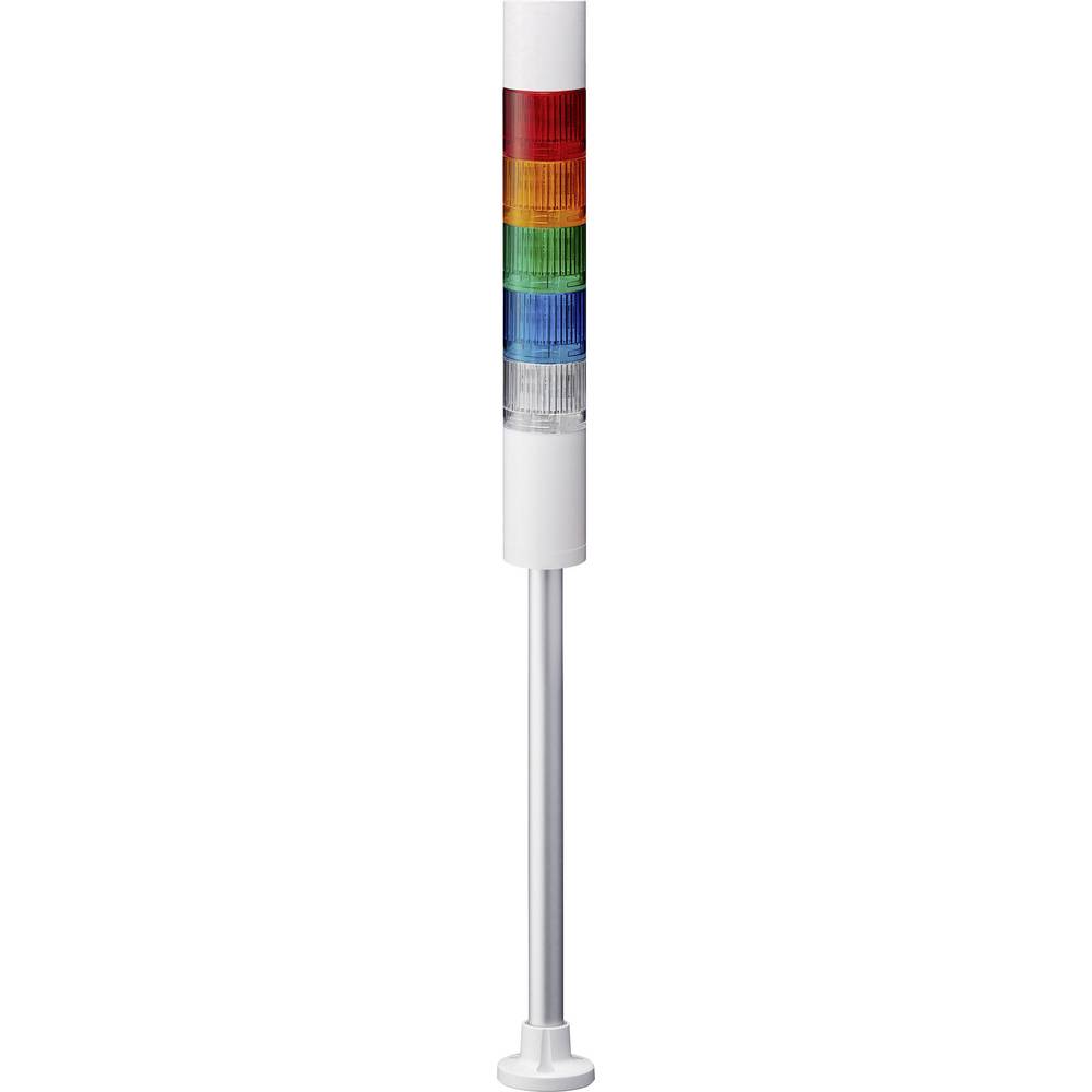 Patlite signální sloupek LR5-501PJBW-RYGBC LED 5 barev, červená, žlutá, zelená, modrá, bílá 1 ks