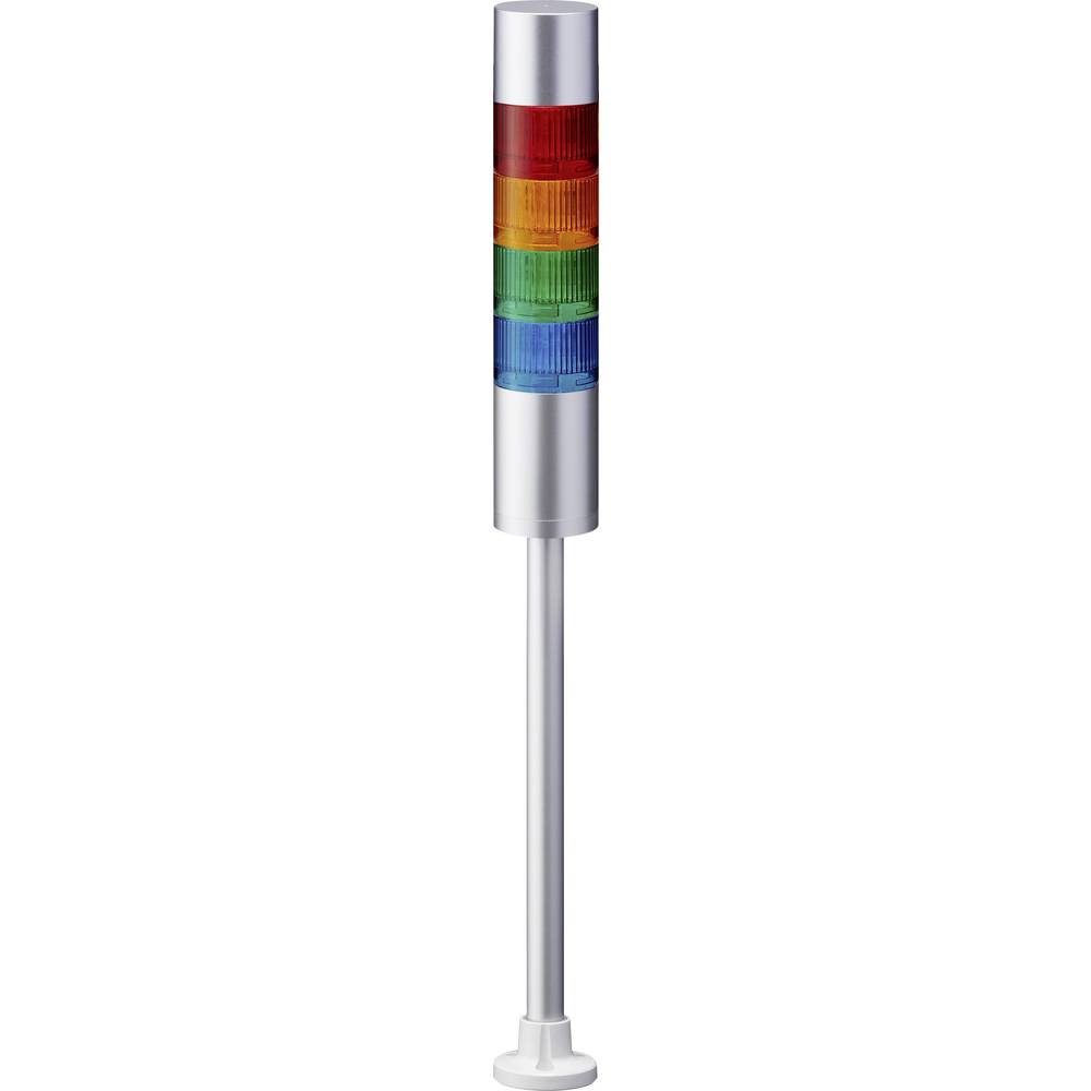 Patlite signální sloupek LR6-402PJBU-RYGB LED 4 barvy, červená, žlutá, zelená, modrá 1 ks