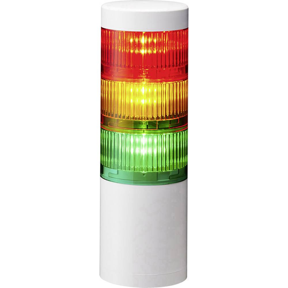 Patlite signální sloupek LR7-402WJBW-RYGB LED 4 barvy, červená, žlutá, zelená, modrá 1 ks
