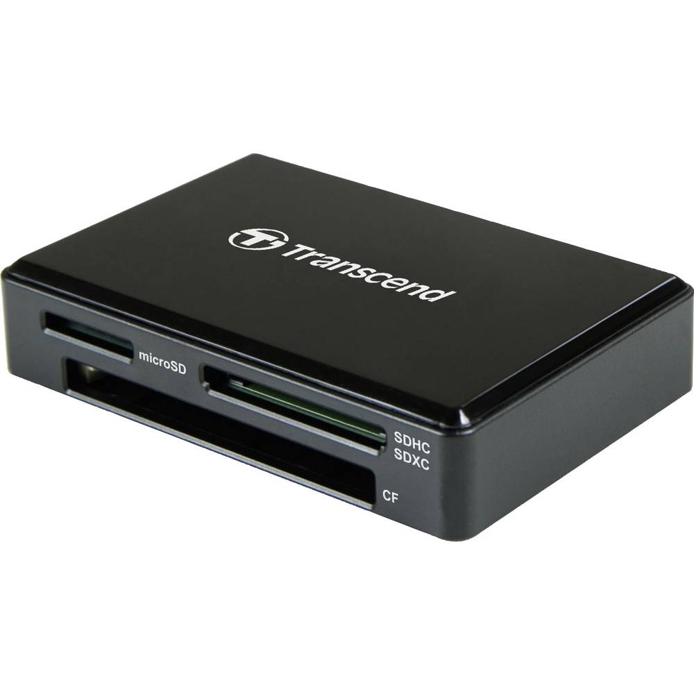 Transcend externí čtečka paměťových karet USB-C ™ USB 3.1 (1. generace) černá
