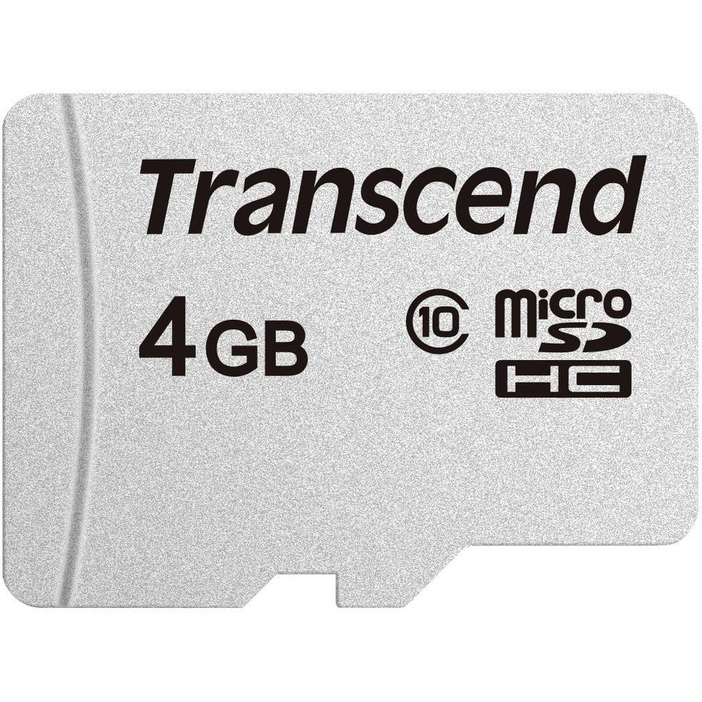 Transcend Premium 300S paměťová karta microSDHC 4 GB Class 10