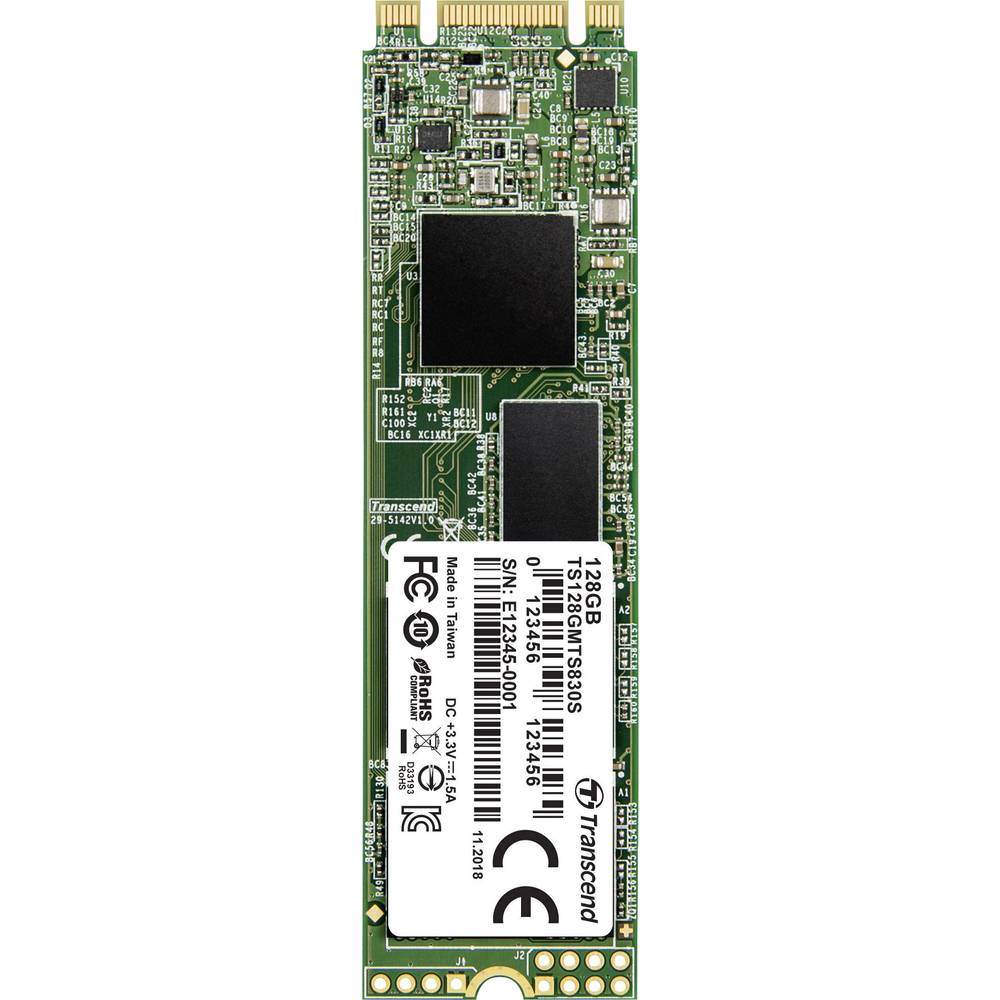 Transcend 830S 128 GB interní SSD disk SATA M.2 2280 M.2 SATA 6 Gb/s Retail TS128GMTS830S