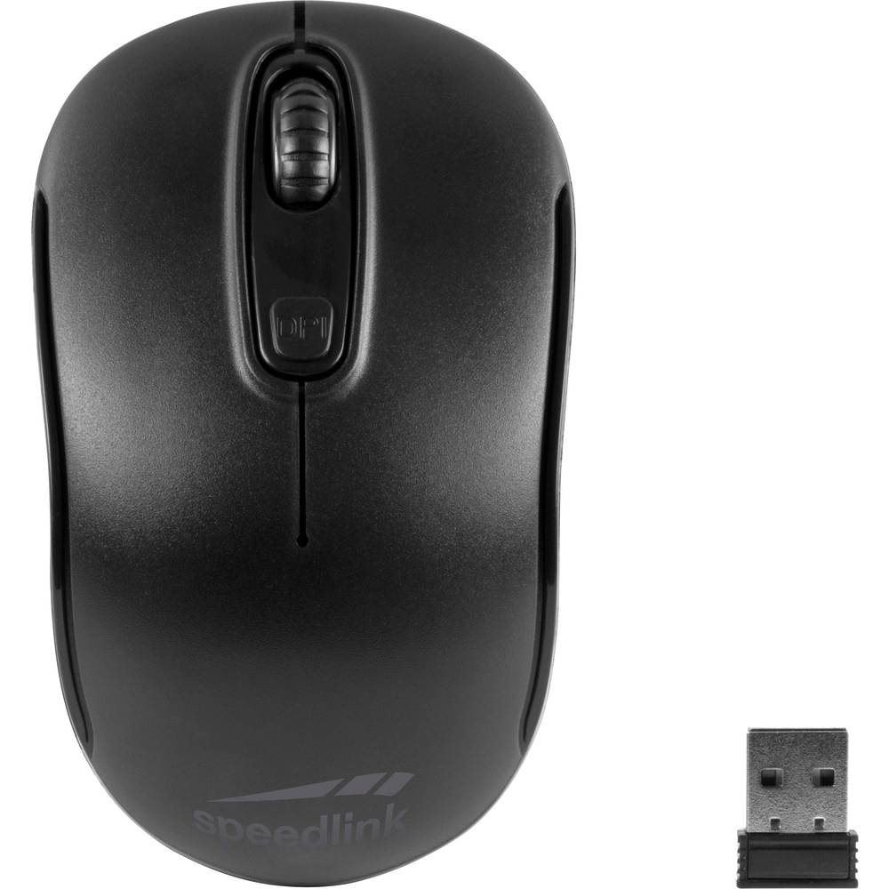 SpeedLink CEPTICA drátová myš bezdrátový optická černá 3 tlačítko 1600 dpi