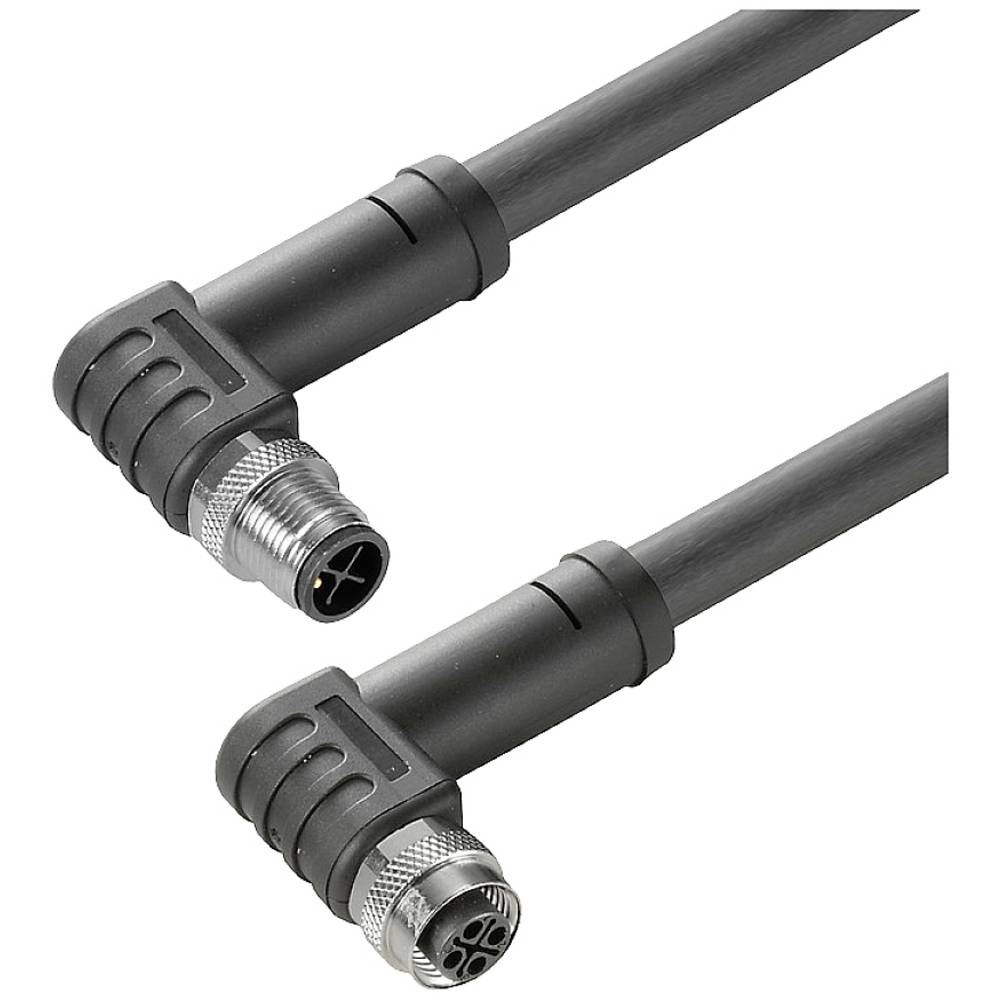 Weidmüller SAIL-M12WM12W-S-5.0P připojovací kabel pro senzory - aktory, 2050470500, piny: 3+PE, 5.00 m, 1 ks