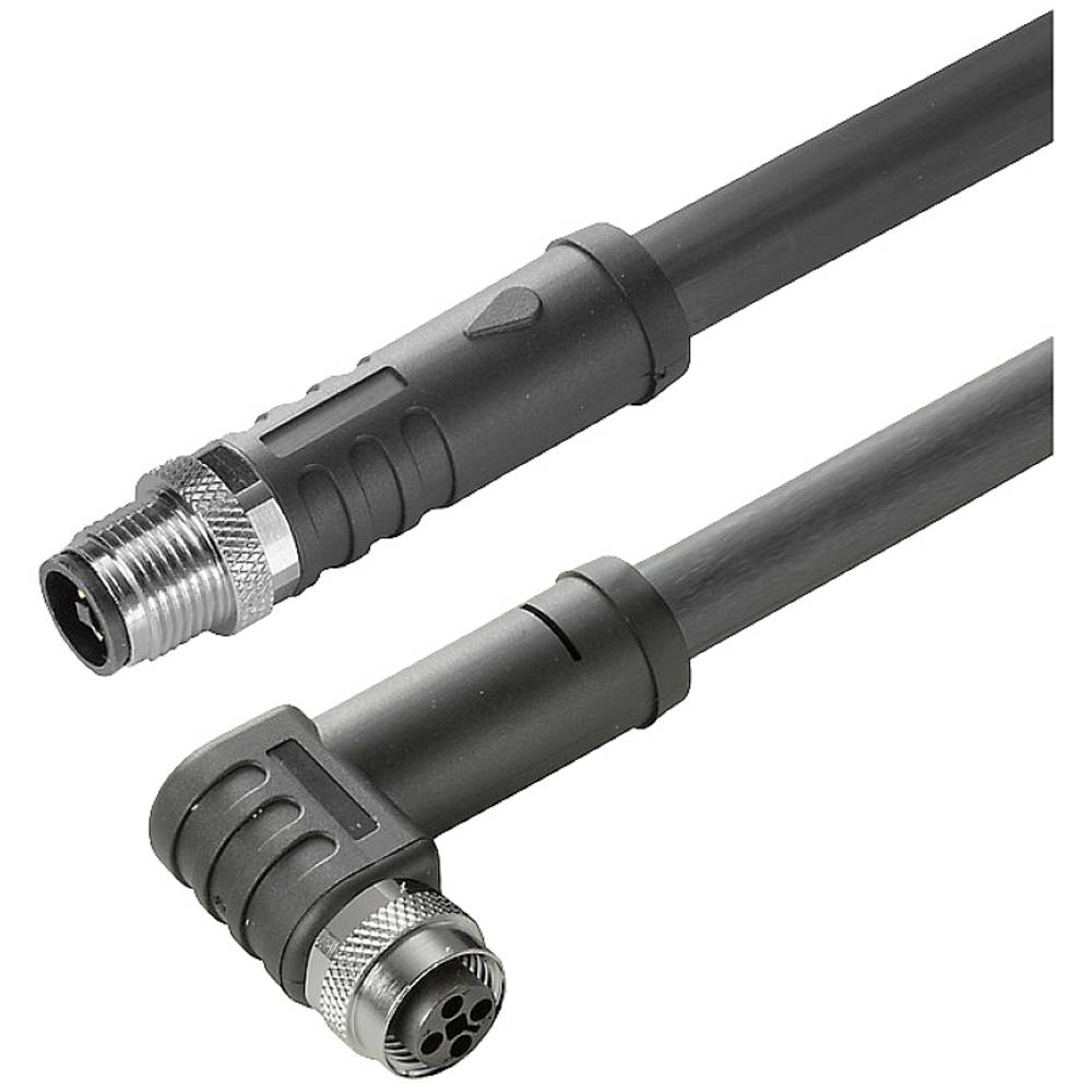 Weidmüller SAIL-M12GM12W-T-1.5H připojovací kabel pro senzory - aktory, 2050910150, piny: 4, 1.50 m, 1 ks