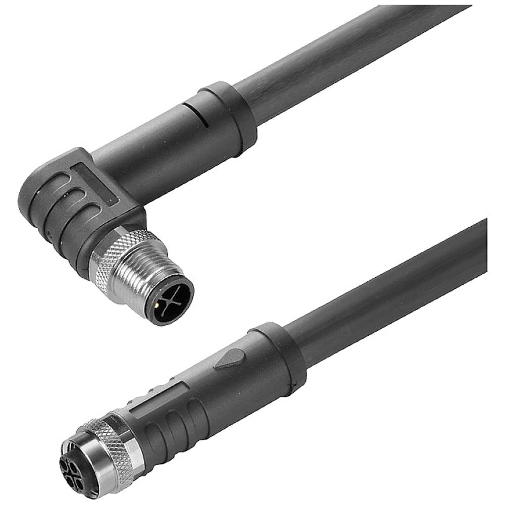 Weidmüller SAIL-M12WM12G-S3-5.0P připojovací kabel pro senzory - aktory, 2050080500, piny: 2+PE , 5.00 m, 1 ks