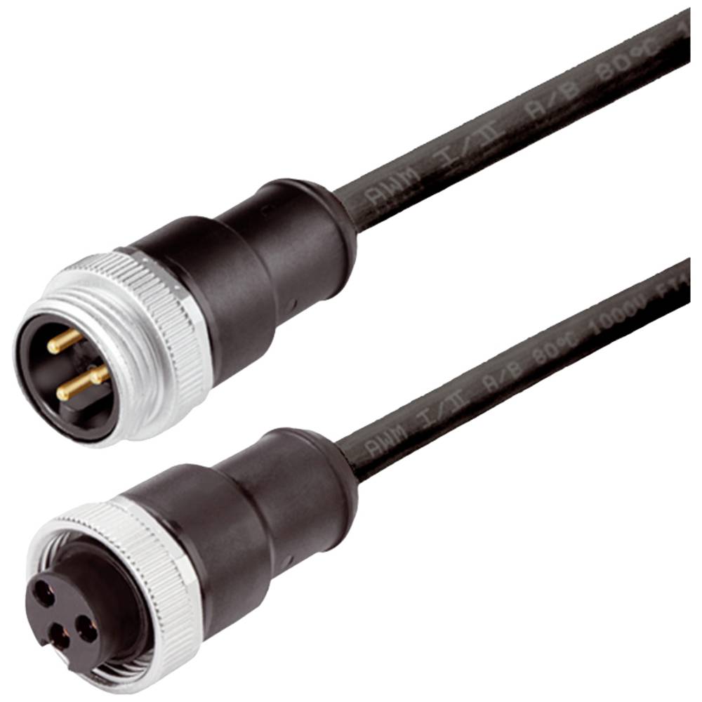 Weidmüller SAIL-7/8G7/8G-5-3.0U připojovací kabel pro senzory - aktory, 2519450300, piny: 4+PE, 3.00 m, 1 ks