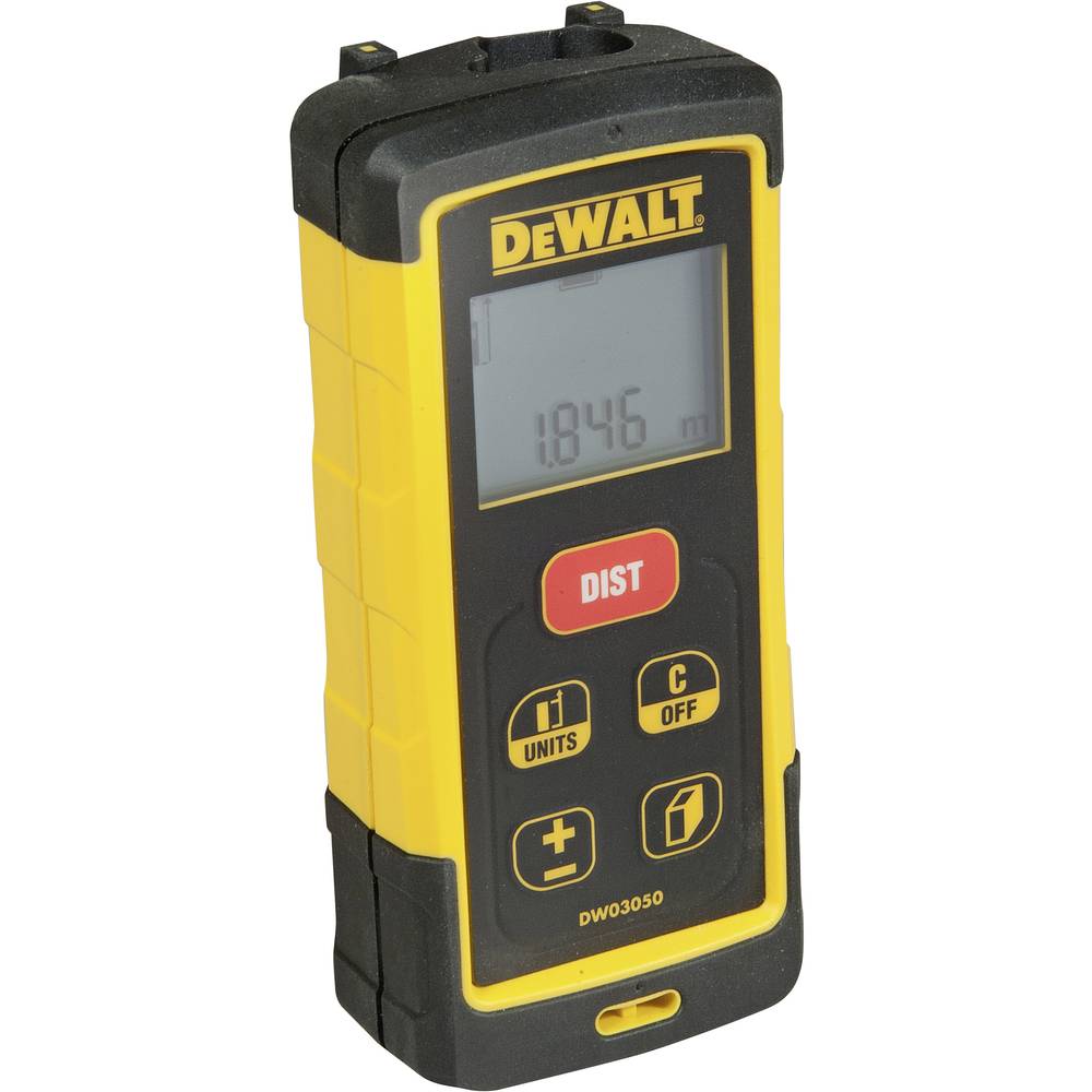 Dewalt DW03050 laserový měřič vzdálenosti Kalibrováno dle (ISO) Rozsah měření (max.) 50 m