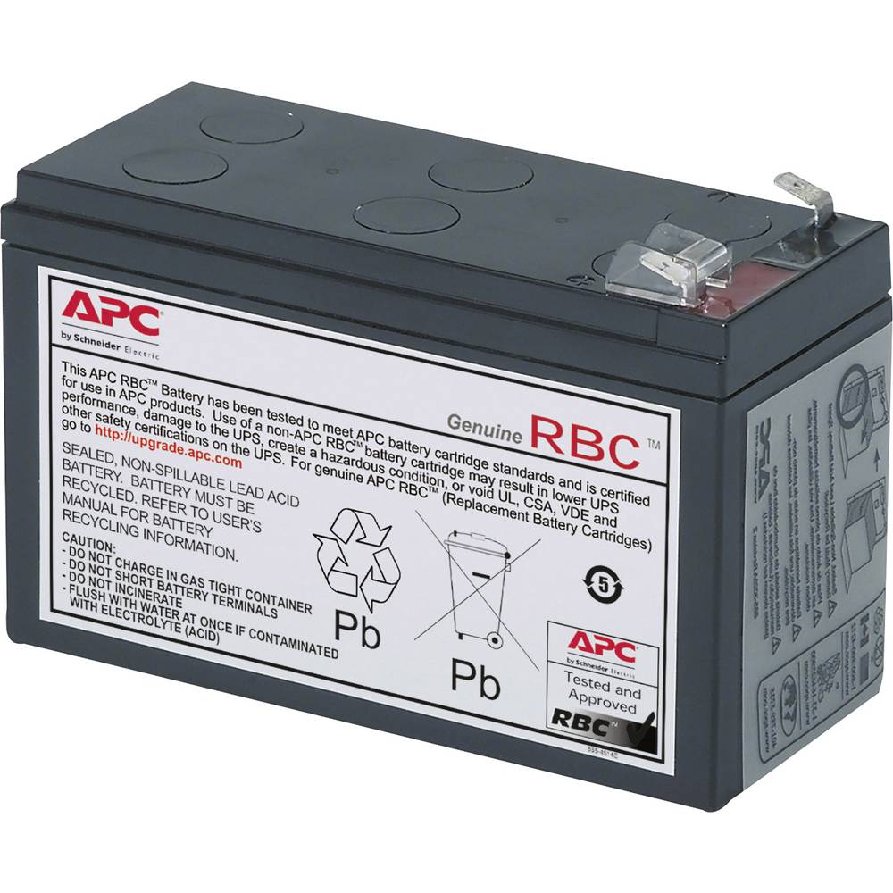 APC by Schneider Electric APC Replacement Battery Cartridge 2 Battery Pack 19 USV