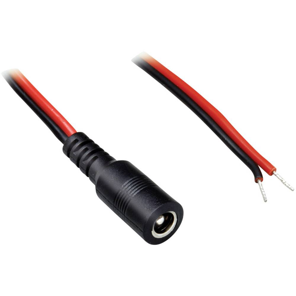BKL Electronic 075159 nízkonapěťový připojovací kabel - 5.50 mm 2.10 mm 30.00 cm 1 ks