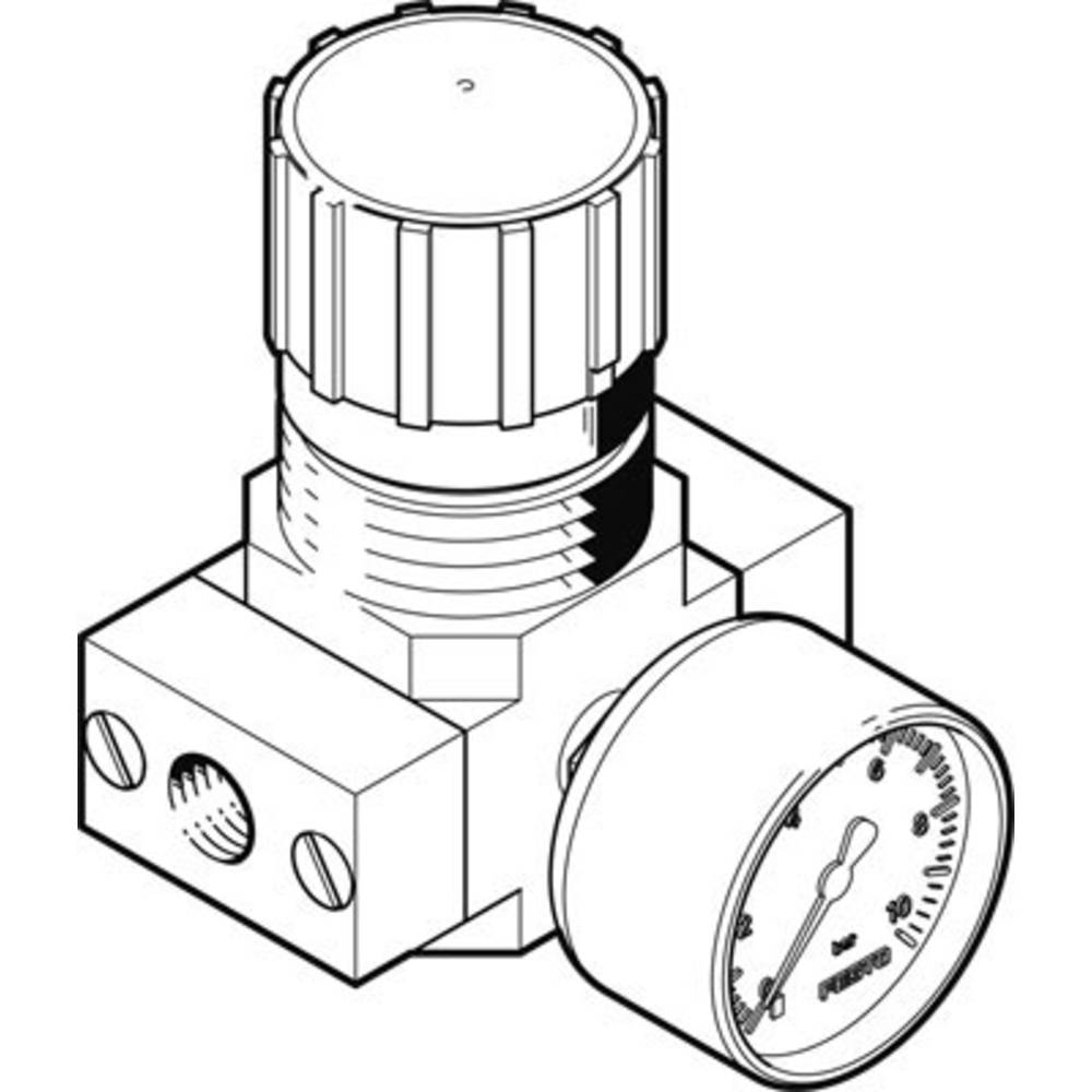 FESTO ventil pro regulaci tlaku 526263 LR-1/8-D-7-MICRO Materiál pouzdra hliníková slitina k tváření Těsnicí materiál NB