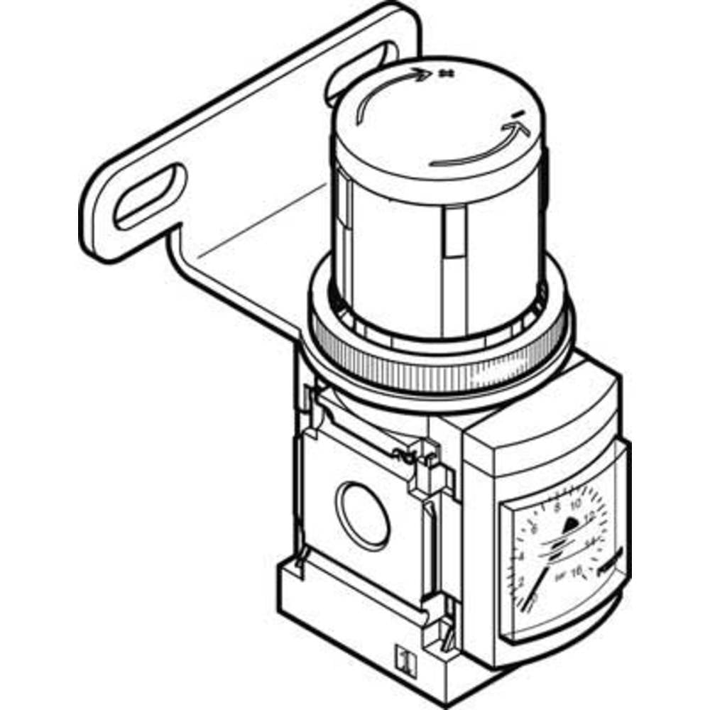 FESTO ventil pro regulaci tlaku 543520 MS4-LR-1/8-D6-WR Materiál pouzdra litý hliník Těsnicí materiál NBR 1 ks