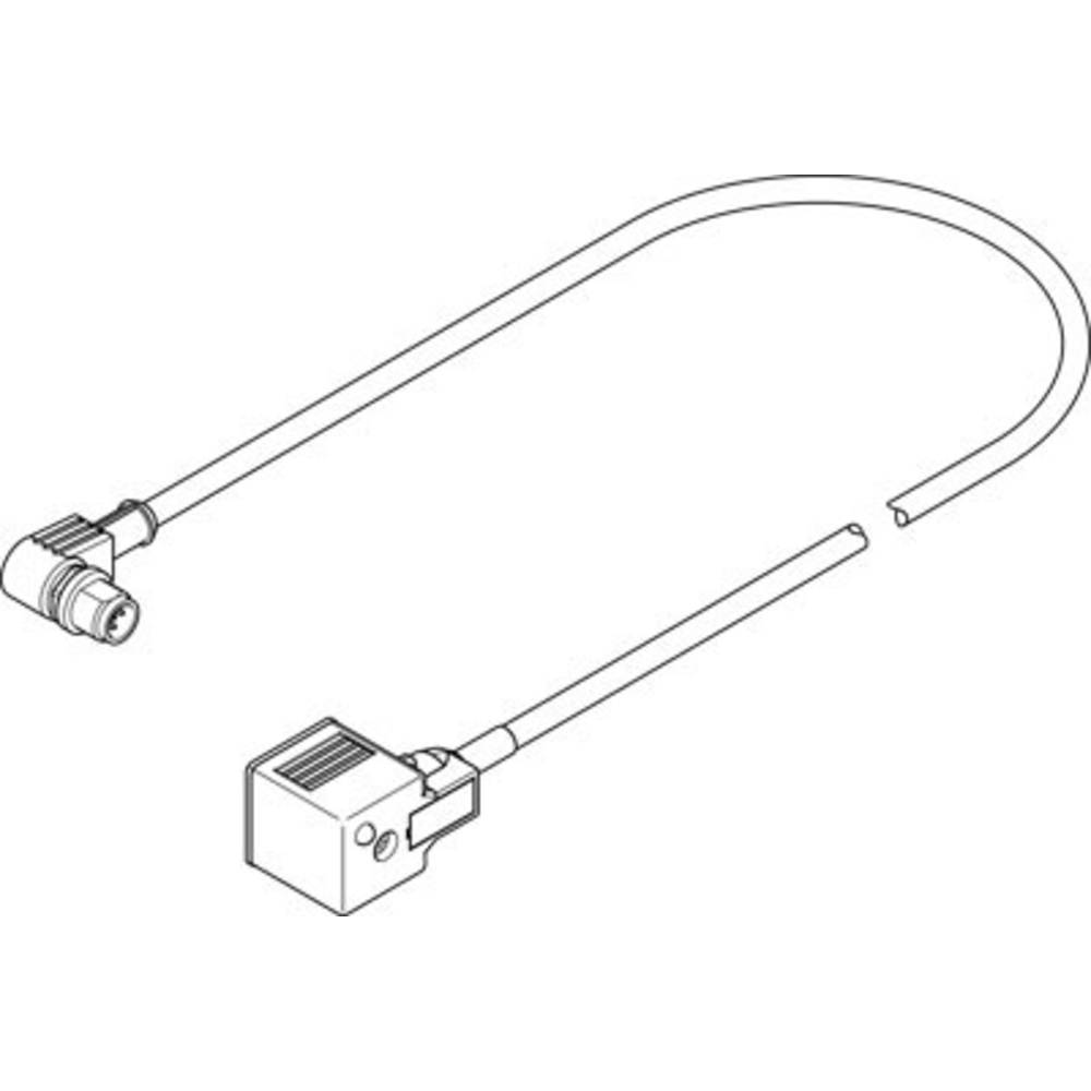 FESTO NEBV-A1W3-K-0.6-N-M12W3 připojovací kabel pro senzory - aktory, 3579462, 0.60 m, 1 ks