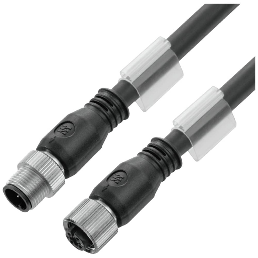 Weidmüller SAIL-M12GM12G-4S8.0U připojovací kabel pro senzory - aktory, 1058500800, piny: 4, 8.00 m, 1 ks