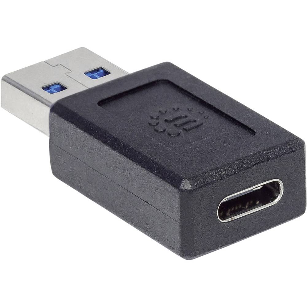 Manhattan USB 3.1 (Gen 2) adaptér [1x USB 3.1 zástrčka A​ - 1x USB-C® zásuvka] 354714