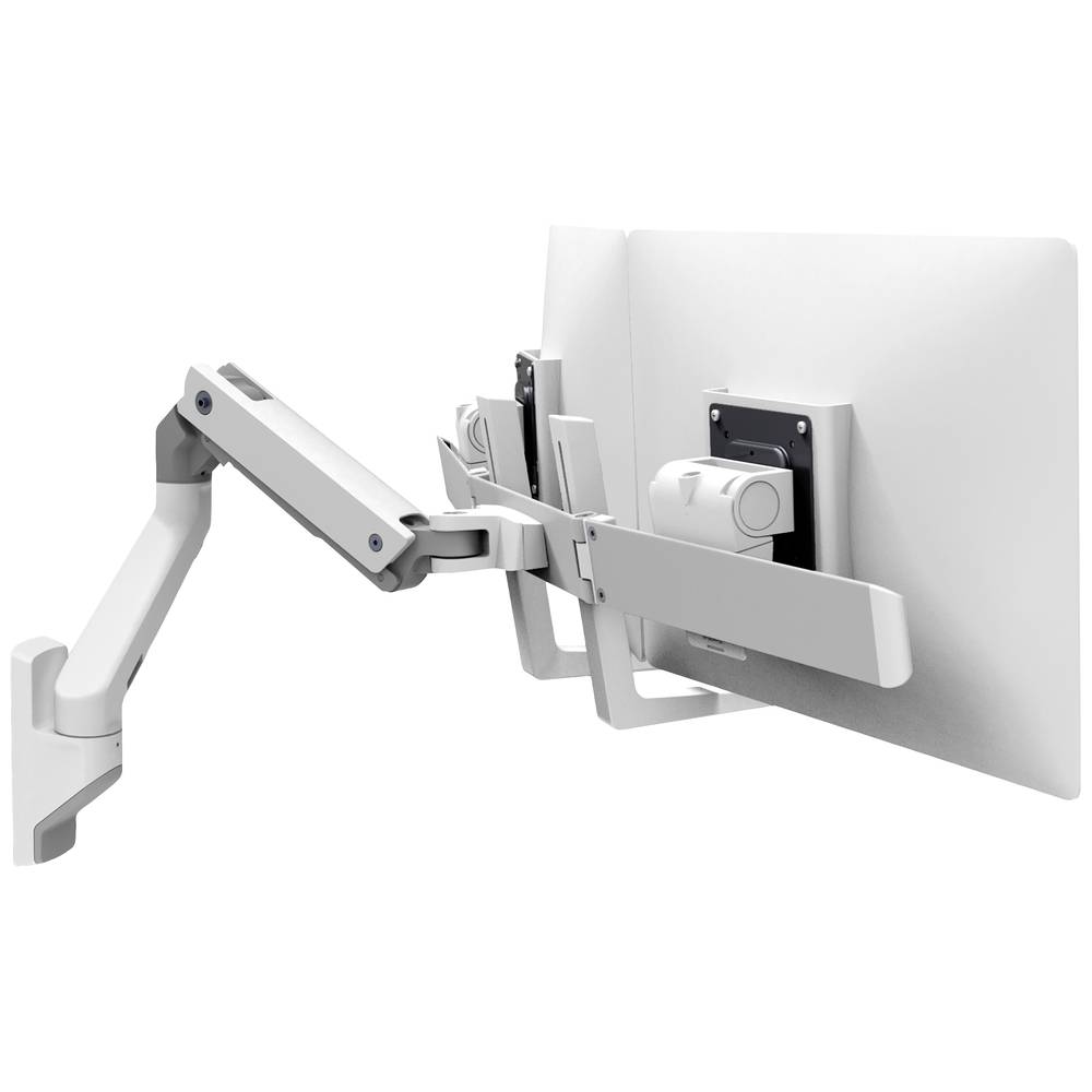 Ergotron HX Dual Arm Wall Mount 2násobný držák na zeď pro monitor 38,1 cm (15) - 81,3 cm (32) bílá otočný, nastavitelná