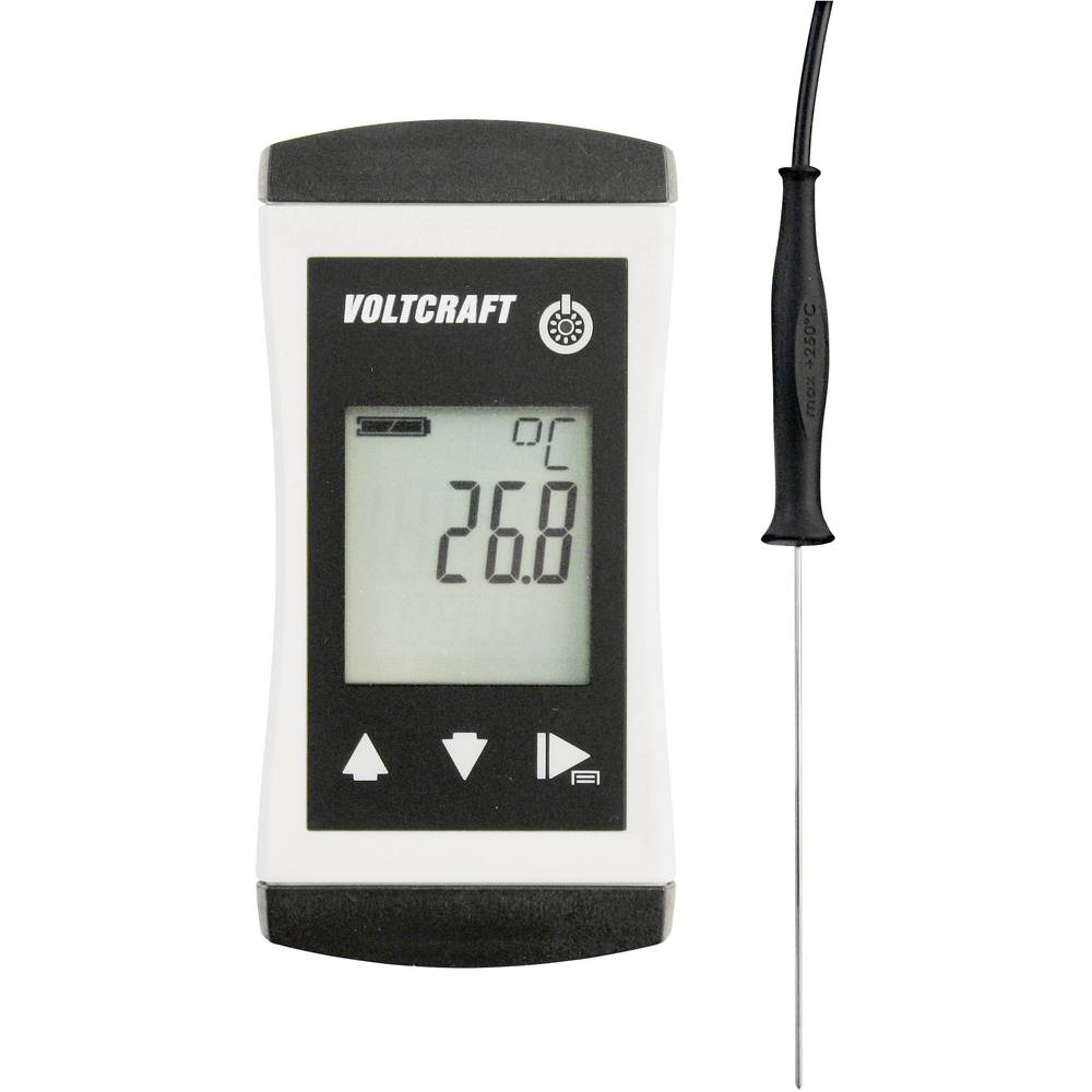 VOLTCRAFT PTM 100 + TPT-205 teploměr -200 - 450 °C typ senzoru Pt1000 IP65
