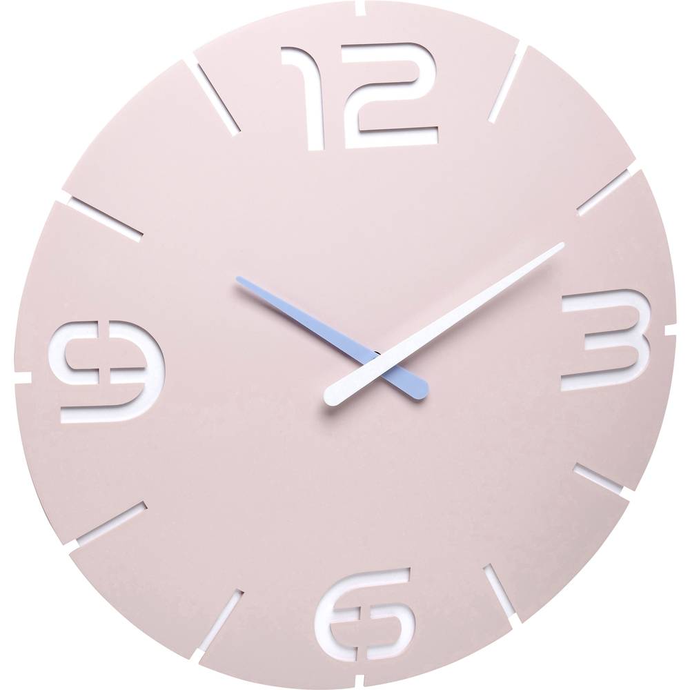 TFA Dostmann 60.3536.16 DCF nástěnné hodiny 35 cm x 3.5 cm , růžová