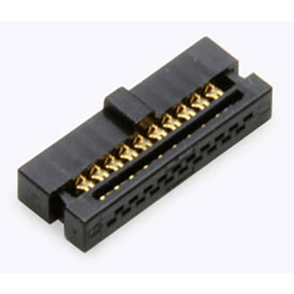 BKL Electronic 10120661 konektor pro ploché kabely Rastr (rozteč): 1.27 mm Počet pólů: 6 Počet řádků: 2 1 ks