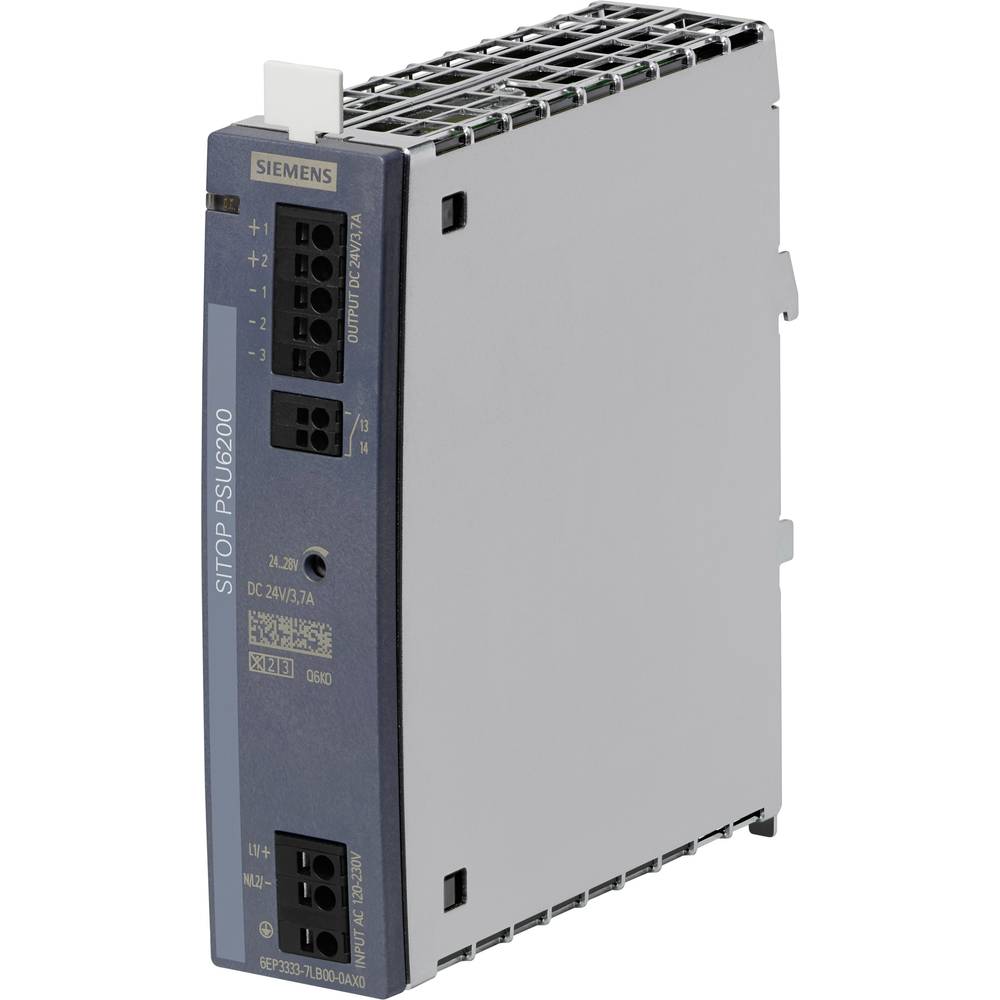 Siemens 6EP3333-7LB00-0AX0 síťový adaptér / napájení, 24 V, 3.7 A, 89 W, výstupy 1 x