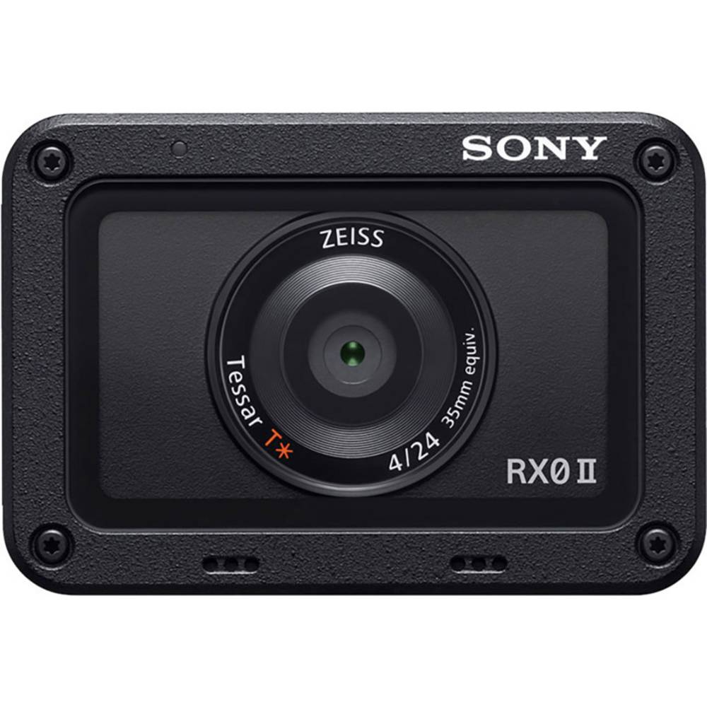 Sony DSC-RX0M2G digitální fotoaparát 15.3 Megapixel černá 4K video, Bluetooth, ochrana proti stříkající vodě, prachotěsn