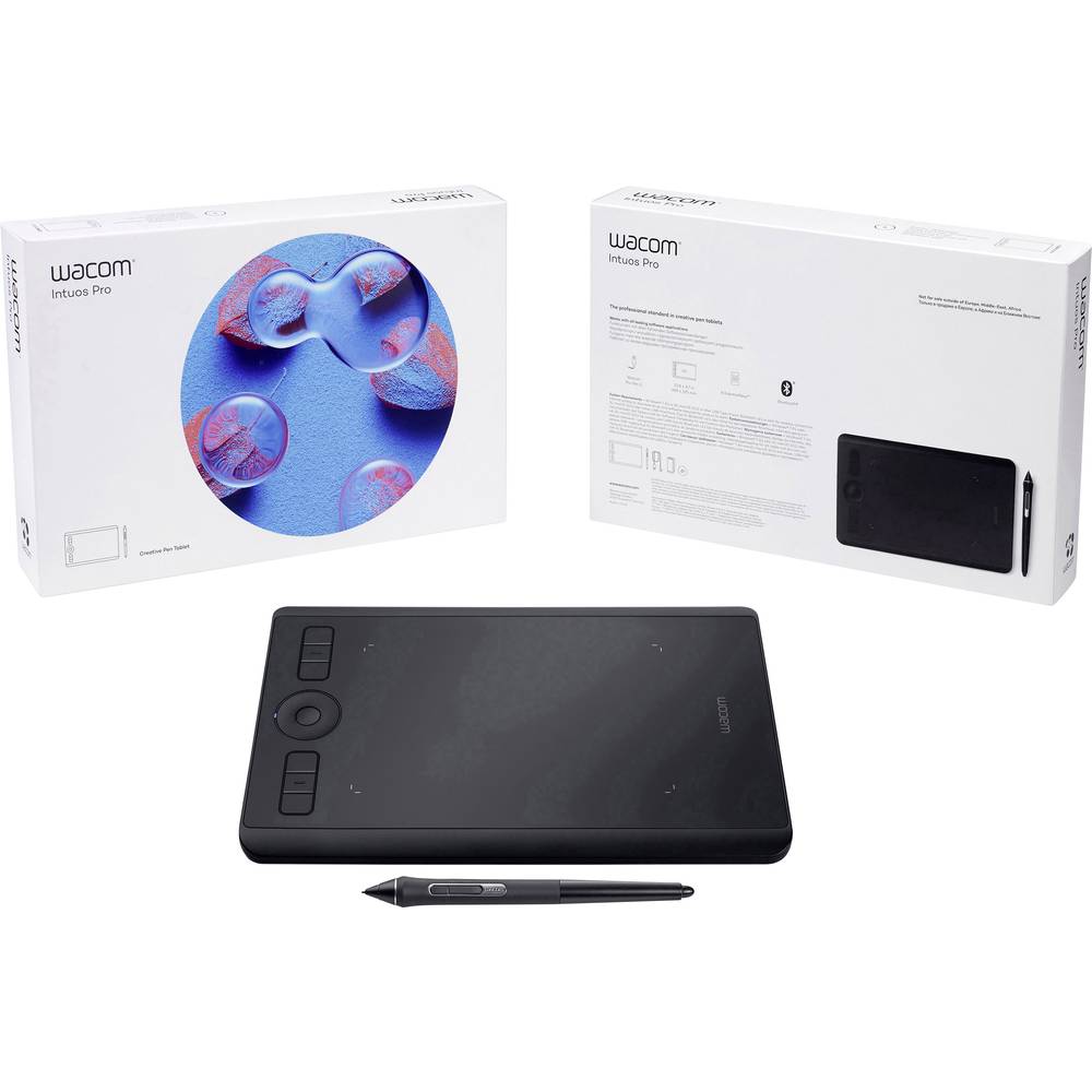 Wacom Intuos Pro S USB Grafický tablet černá