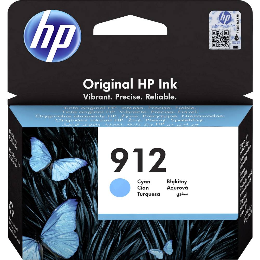 HP 912 Ink originál azurová 3YL77AE Inkousty