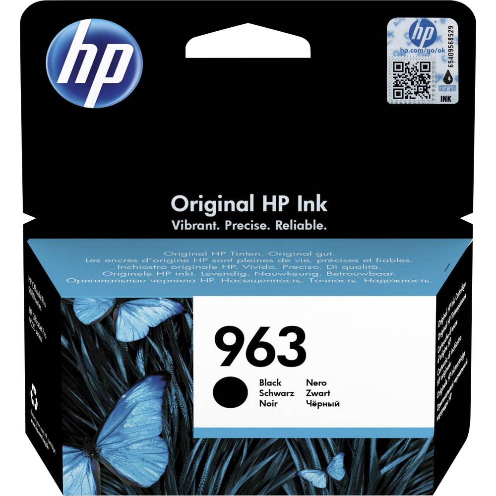 HP 963 Ink originál černá 3JA26AE Inkousty