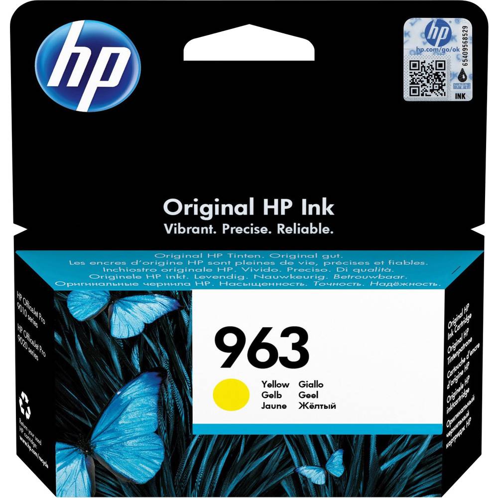 HP 963 Ink originál žlutá 3JA25AE Inkousty