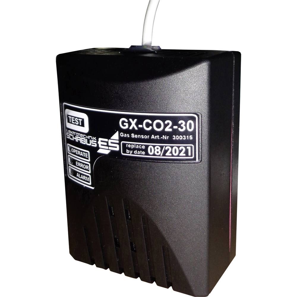 Schabus GX-CO2-30 plynový senzor Detekováno oxidu uhličitého (CO2)