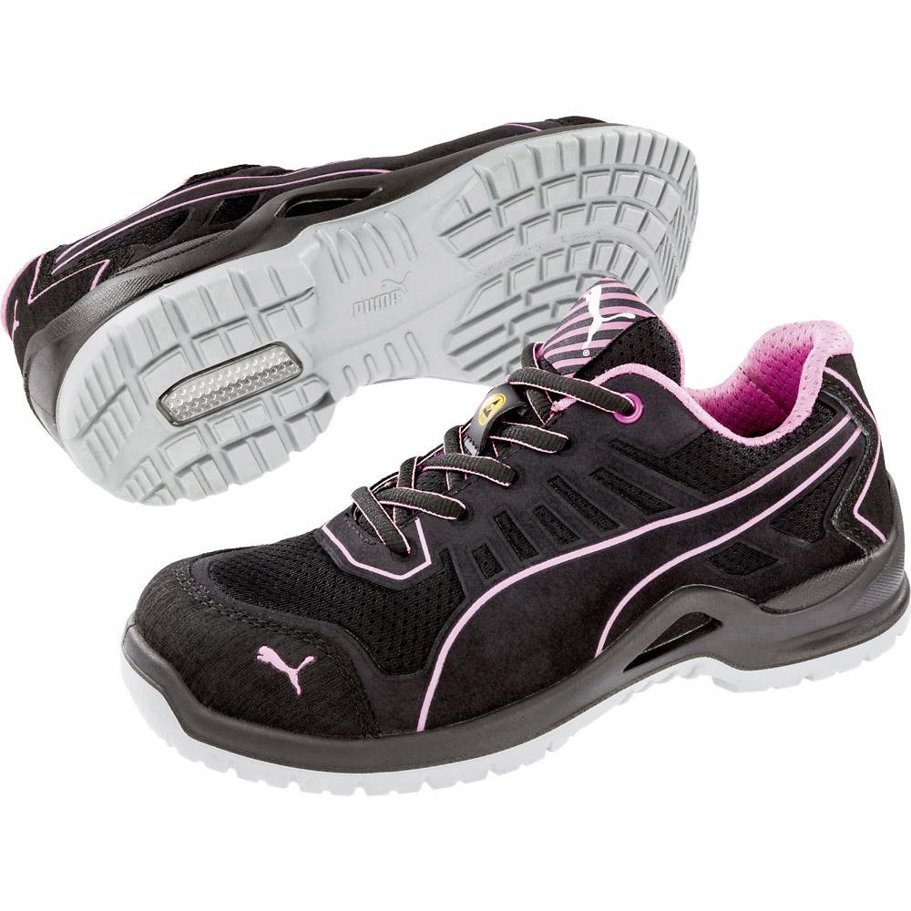 PUMA Fuse TC Pink Wns Low 644110-42 ESD bezpečnostní obuv S1P, velikost (EU) 42, černá, růžová, 1 ks