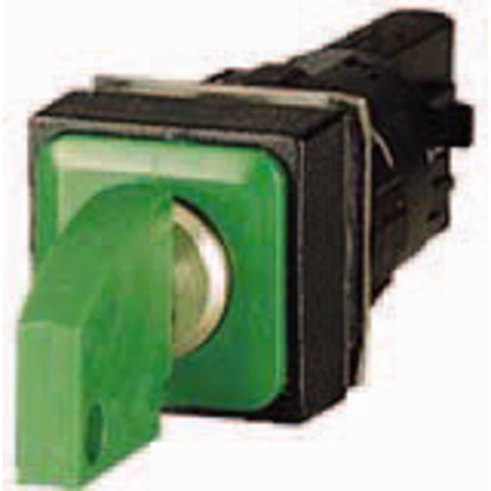 Eaton 062148 Q18S1-GN uzamykatelné tlačítko plastový přední prstenec simulované kolečko zelená 1 ks