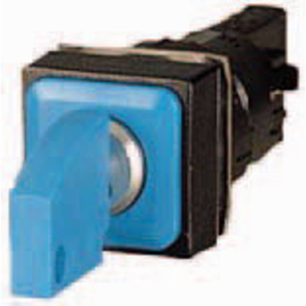 Eaton 062814 Q18S1R-BL uzamykatelné tlačítko plastový přední prstenec simulované kolečko modrá 1 ks