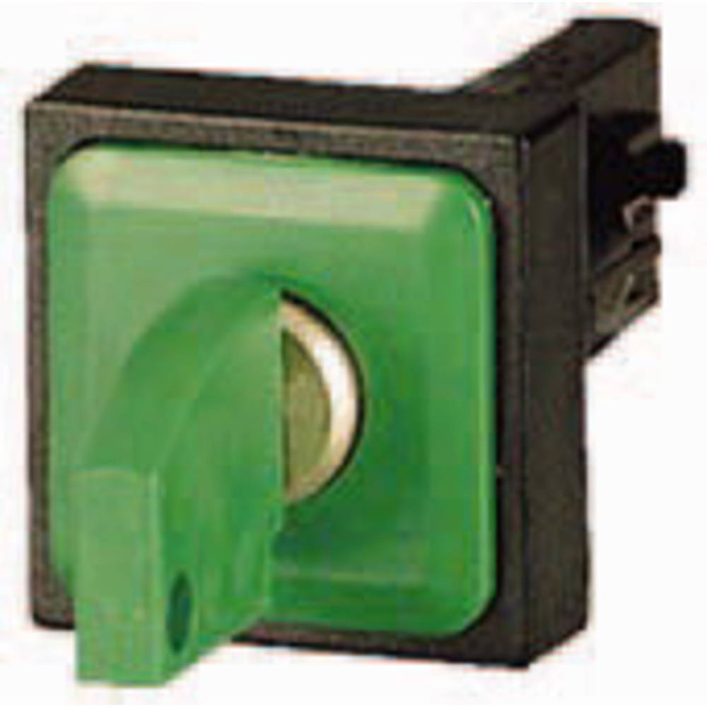 Eaton 062108 Q25S1R-GN uzamykatelné tlačítko plastový přední prstenec simulované kolečko zelená 1 ks