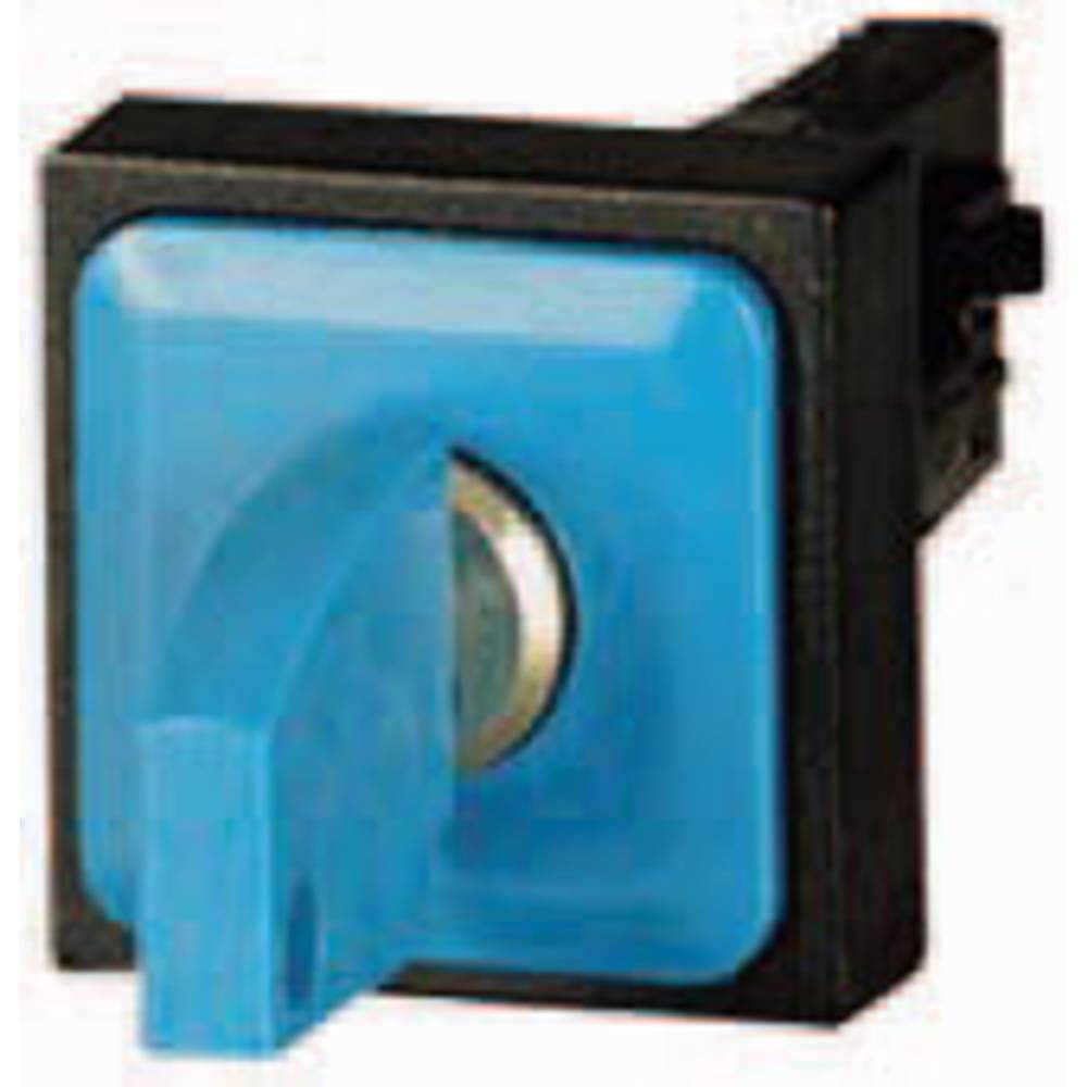 Eaton 045502 Q25S1R-BL uzamykatelné tlačítko plastový přední prstenec simulované kolečko modrá 1 ks