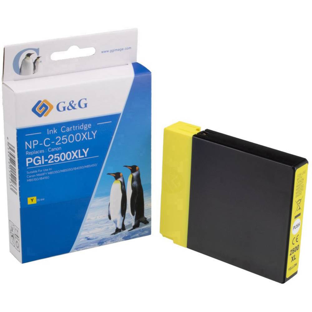 G&G Ink náhradní Canon PGI-2500Y XL kompatibilní žlutá NP-C-2500XLY 1C2500Y