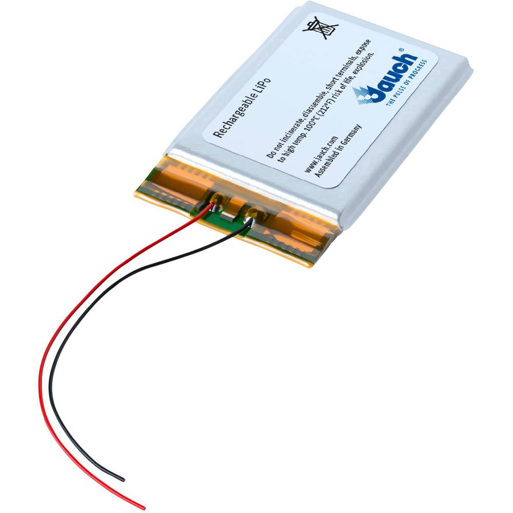 Jauch Quartz LP603443JU speciální akumulátor Prismatisch s kabelem Li-Pol 3.7 V 850 mAh