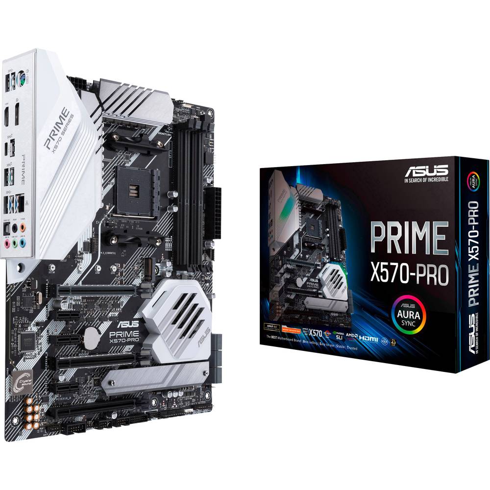 Asus Prime X570-Pro Základní deska Socket (PC) AMD AM4 Tvarový faktor ATX Čipová sada základní desky AMD® X570