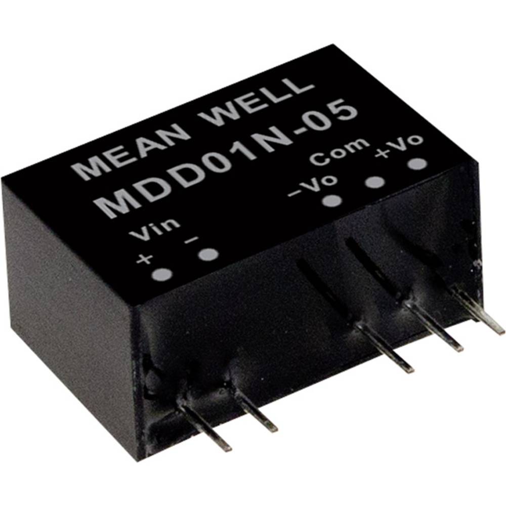Mean Well MDD01N-09 DC/DC měnič napětí, modul 56 mA 1 W Počet výstupů: 2 x Obsah 1 ks