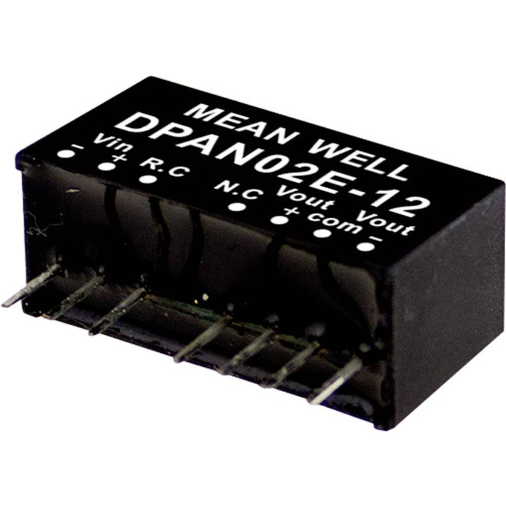 Mean Well DPAN02E-15 DC/DC měnič napětí, modul 67 mA 2 W Počet výstupů: 2 x Obsah 1 ks