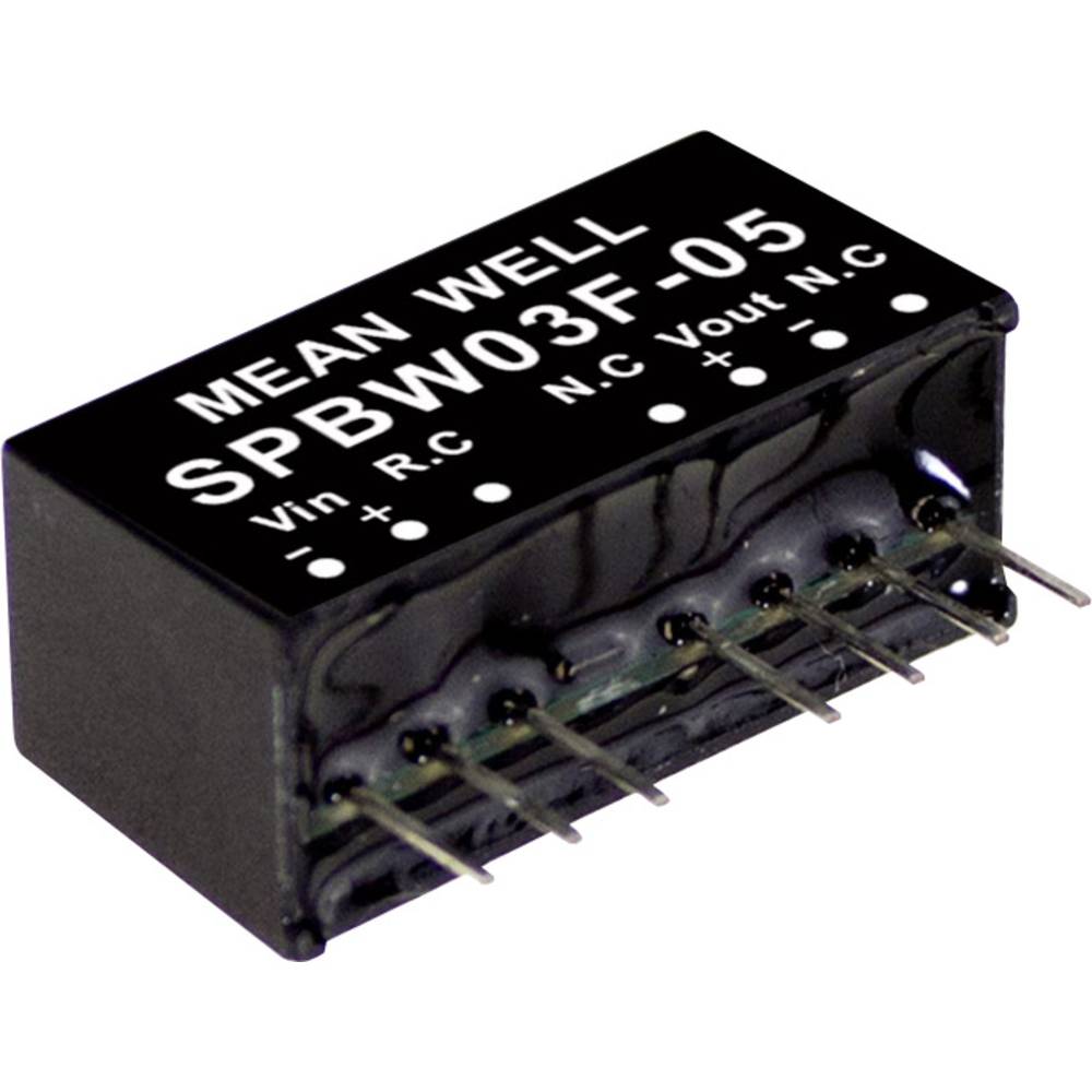 Mean Well SPBW03G-15 DC/DC měnič napětí, modul 200 mA 3 W Počet výstupů: 1 x Obsah 1 ks
