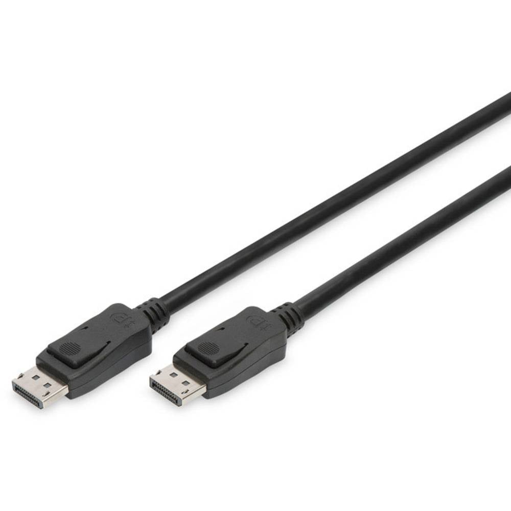 Digitus DisplayPort kabel Konektor DisplayPort, Konektor DisplayPort 2.00 m černá AK-340106-020-S Ultra HD (8K), pozlace
